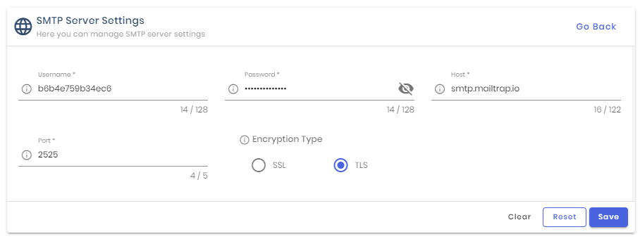 Common Settings