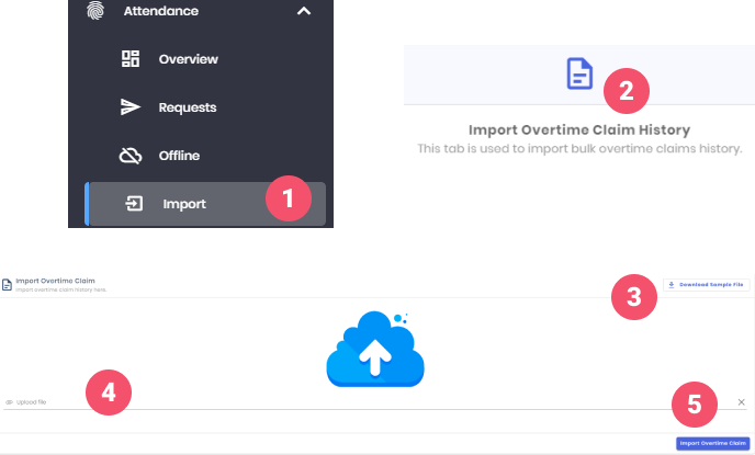 Import Overtime Claim History
