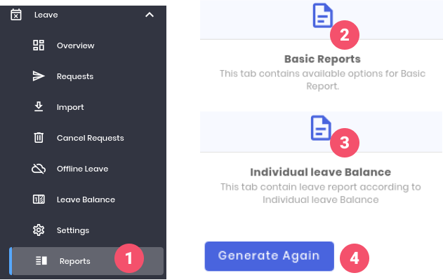 Individual Leave Balance