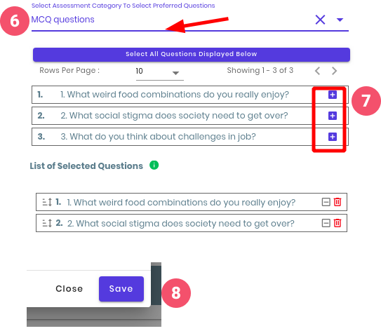 Prepare Assessment Question Sets