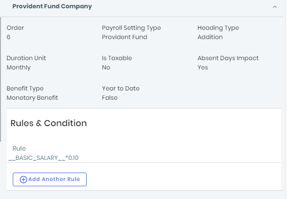 Provident Fund Company