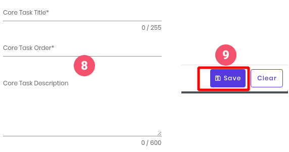 To create a Result area