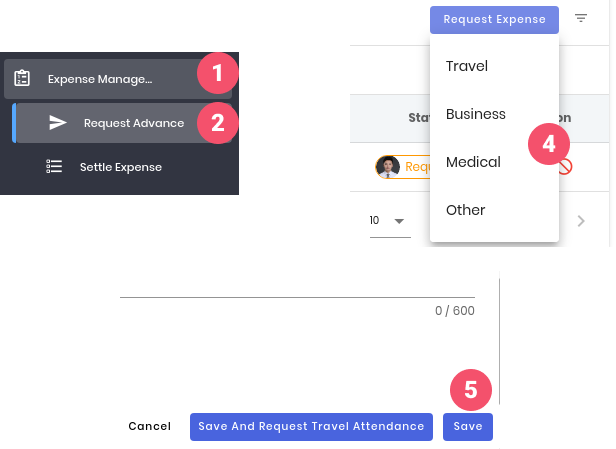 Advance Expense Request